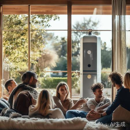 “空气能热水器,享受舒适生活”