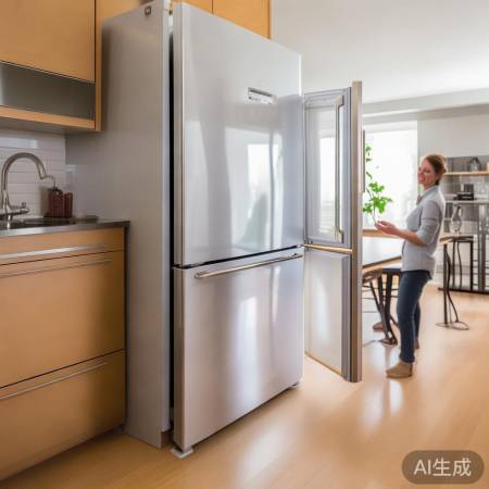 冰箱门朝向宜宽敞