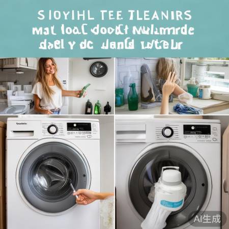 简单窍门,洗衣机焕新