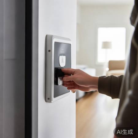 指纹锁简单易用,懒人福音