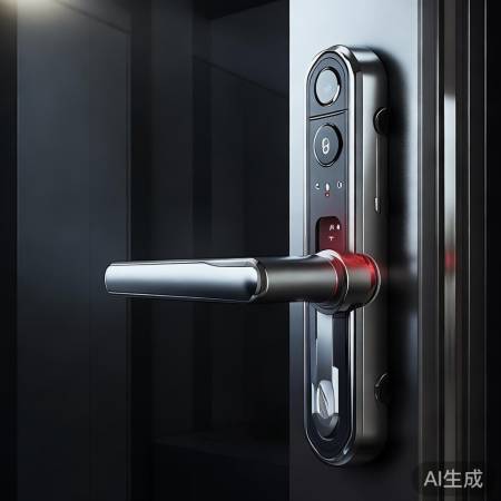 高强度指纹锁,防盗报警