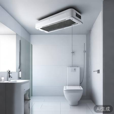 卫生间空调装天花板