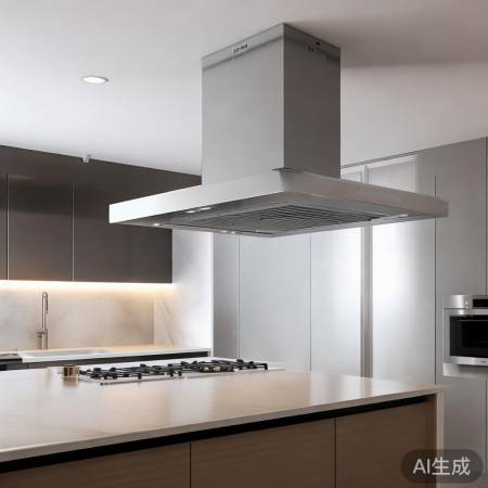 油烟机安装要点:天花板或墙壁