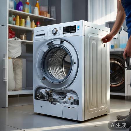 洗衣机平衡轮需专业维修