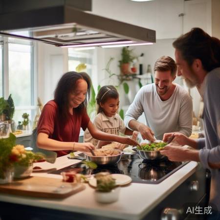 高效集成灶,节能环保佳
