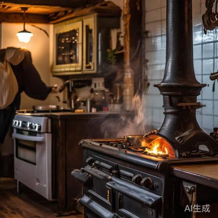 铸铁炉头慢烹饪,燃气灶效率高