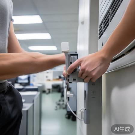 空调启动失败,电源检查。