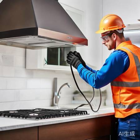 抽油烟机断电再拆