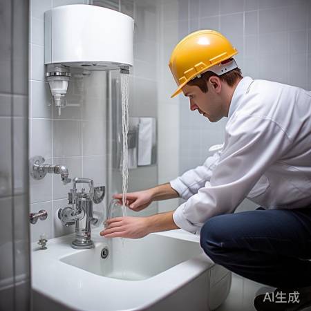 试水检查热水器