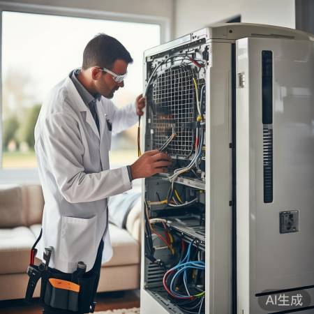 空调故障,专业人员来修