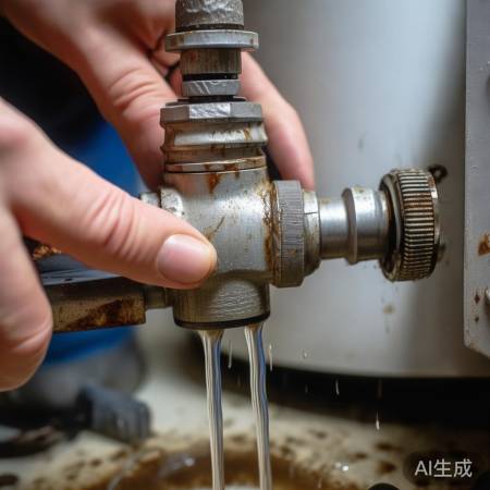 检查热水器进水阀