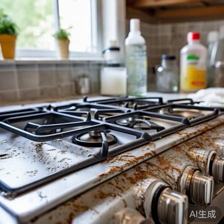 燃气灶清洁小技巧