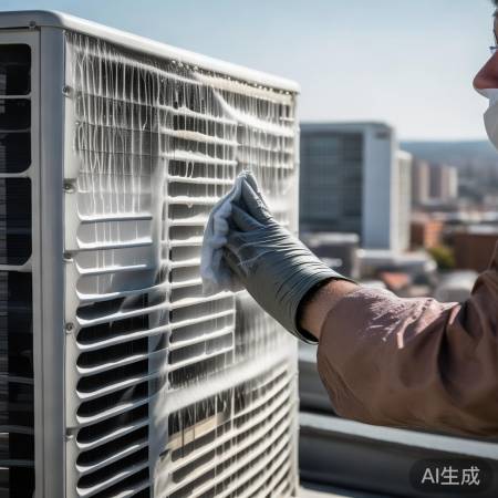 保持外机清洁,提升制冷效果