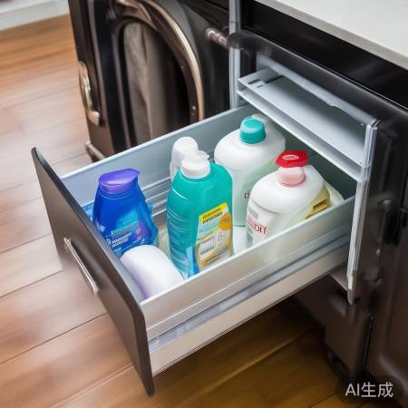 洗涤剂格:精准用量,洗得更净