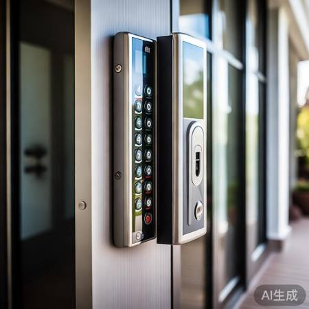 高档小区常见电子锁
