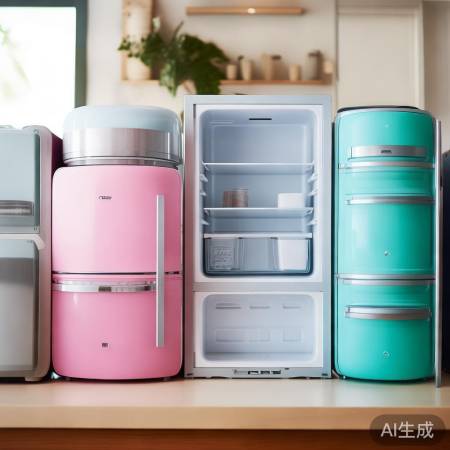 多彩小冰箱，功能多。
