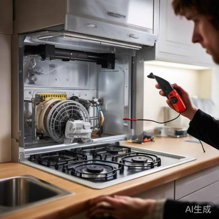 集成灶烟机噪音排查