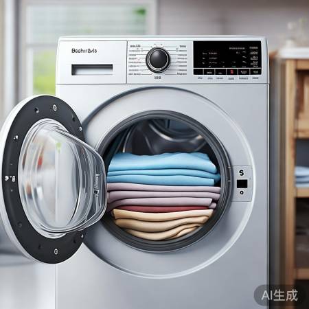轻柔模式洗衣,减少缩水风险
