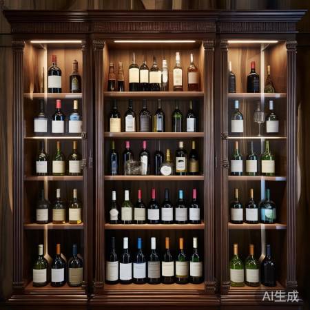 高端红酒柜,品味摆件