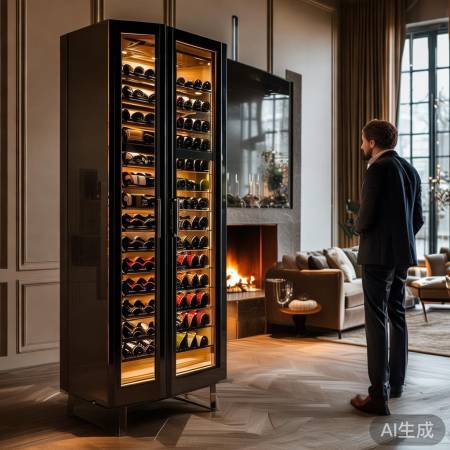 高端红酒柜摆件彰显生活品味