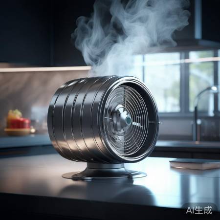 圆柱箱装风叶，吸油烟滚筒机