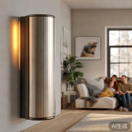 “壁挂炉,小巧暖家宝”