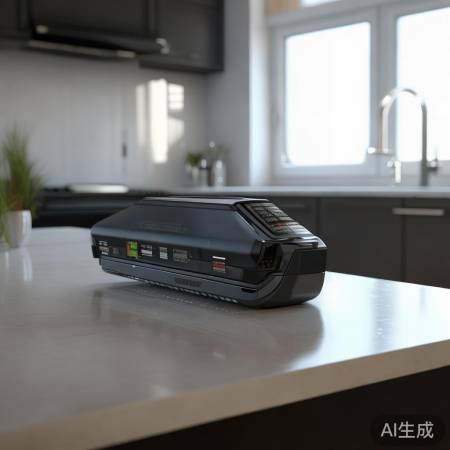 打开燃气灶电池盖