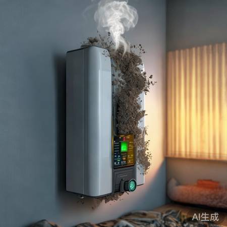壁挂炉烟道堵塞，缺氧警报