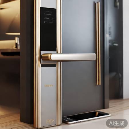 德施曼指纹锁，时尚安全多解锁