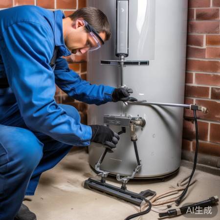 安装支架,稳固热水器