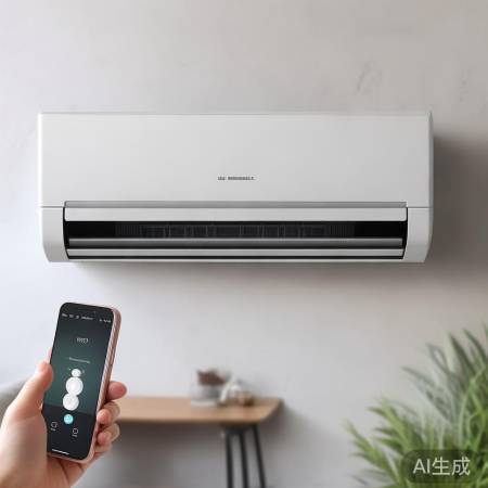 日立空调,简约时尚,遥控便捷