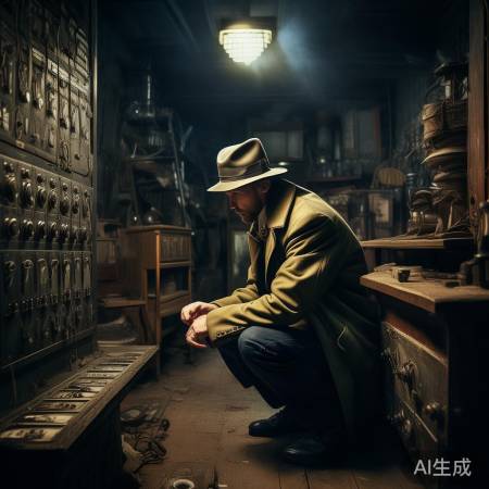 发现隐藏指纹锁的秘诀