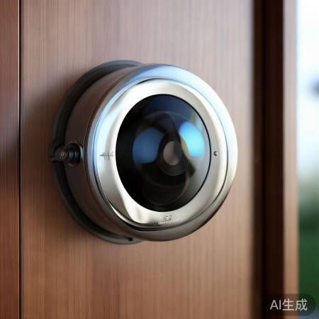 小米智能锁猫眼，时尚小机器人