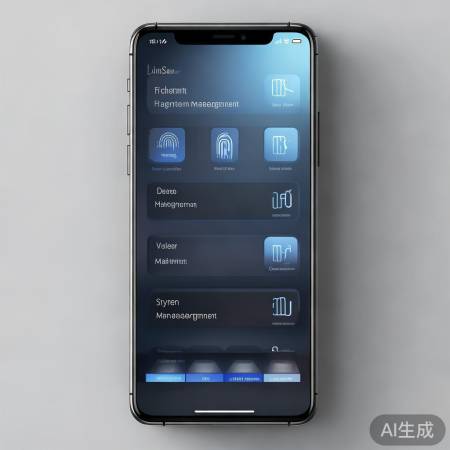 指纹锁菜单简洁易操作