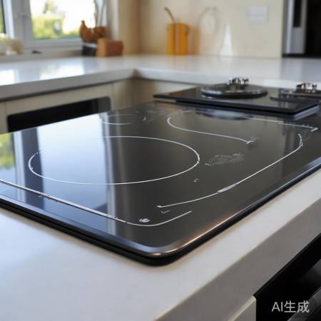 集成灶易清洁，油污一擦掉