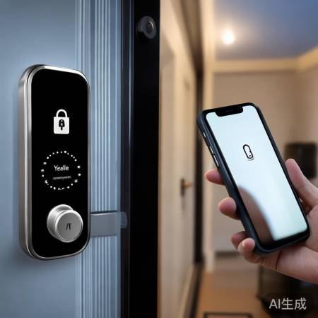 Yale智能锁,手机开锁,方便