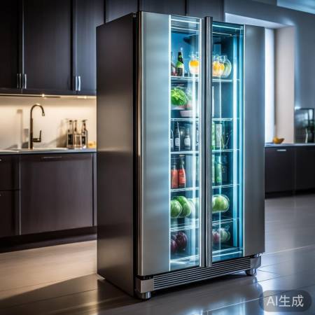 高级玻璃冰箱,贵且易损