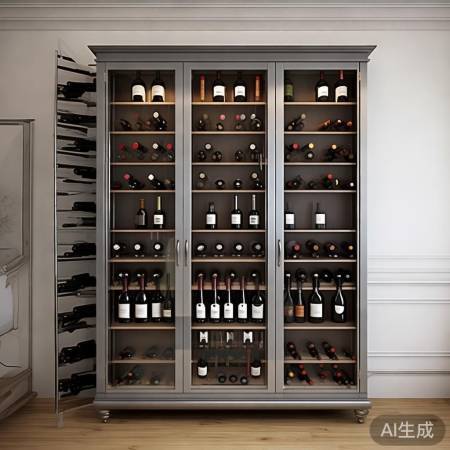 酒柜尺寸影响摆放与实用性