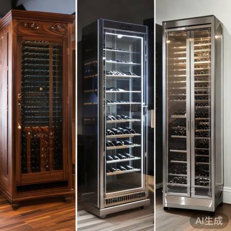酒柜材质各具特色