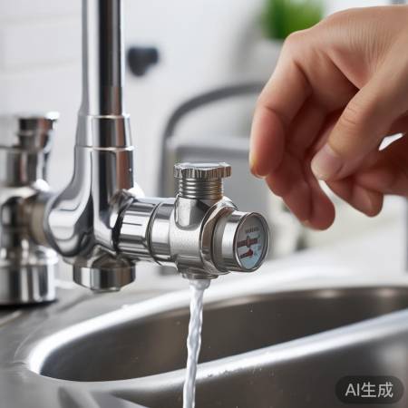 调节旋钮，控制水压