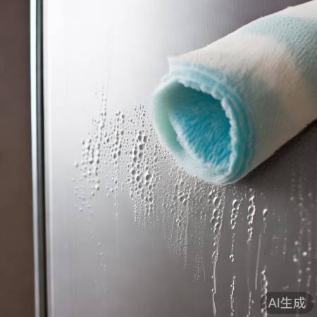 冰箱门清洁,污渍变淡