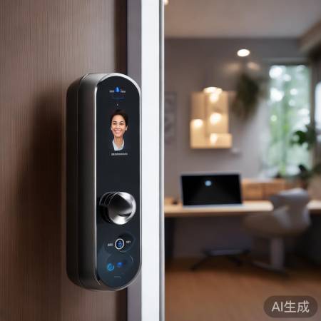 德力西智能锁,人脸识别,便捷生