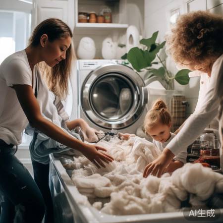 洗衣机助力家务，手洗不可少