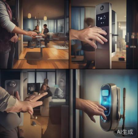 指纹独特，安全锁门