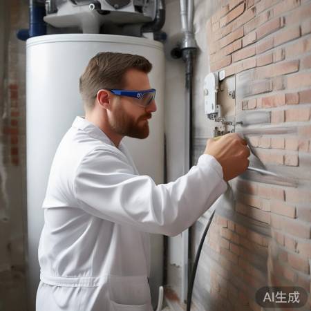 “固定热水器支架，稳如泰山”