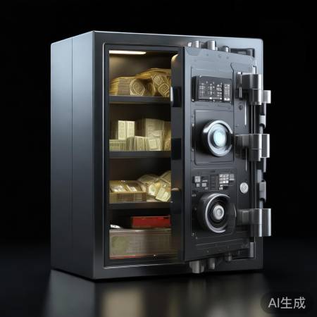 加厚保险柜,安全可靠