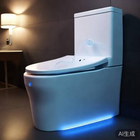 智能马桶，夜灯温冲，细节暖心