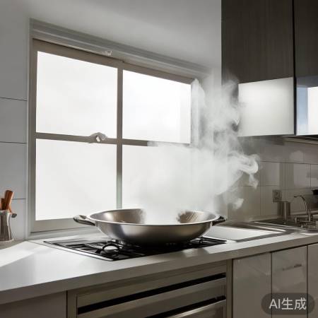 厨房布局,油烟排放佳