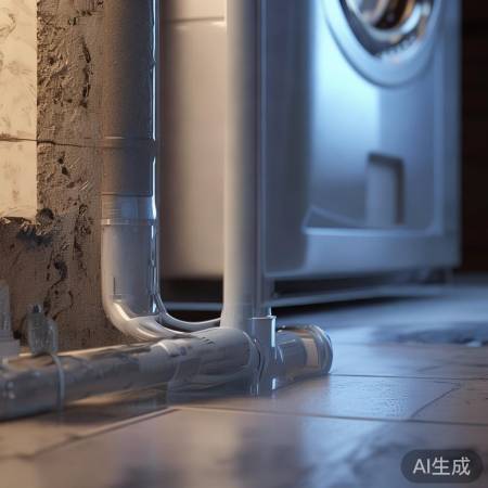 洗衣机排水口距地15-17米