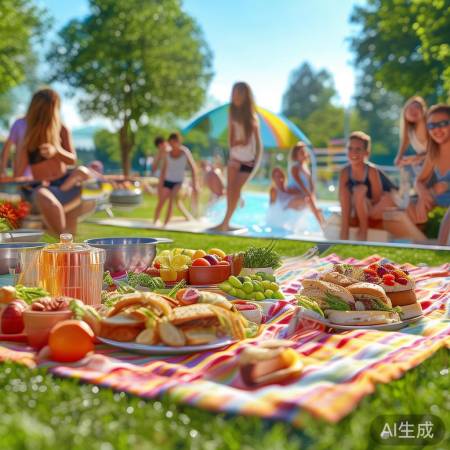 夏日户外乐清凉